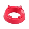 thumbnail image 4 of Support de Ballon de Basketball Présentoir Diamètre 12.6cm Matériau PP pour Maison Rouge Rose, 4 of 9