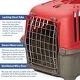 thumbnail image 6 of MidWest Homes For Pets Spree Hard-Sided Pet Carrier, 22", Red, 1-Door, 6 of 10