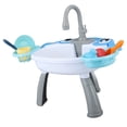 thumbnail image 3 of Estanque de pesca eléctrico para niños con borde suave y batería, juguetes de pesca para bebés, niños y niñas, estanque de pesca con tiburones., 3 of 14