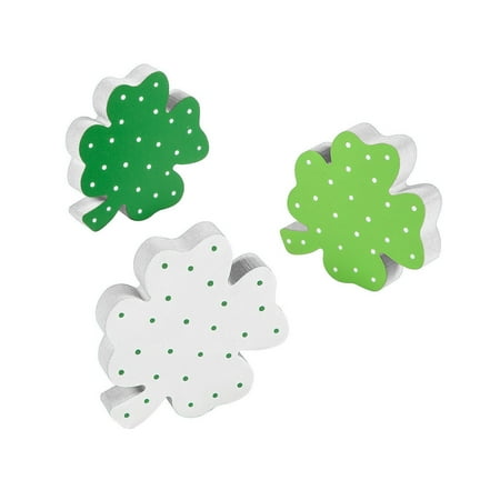 

ST Patricks Day 3pcs Chic Refrigerator Stickers Wooden Fridge Magnets Beer DIY Home Decoration For Office Indoor
