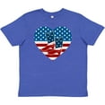 thumbnail image 3 of Inktastic USA Cowboy Boots Patriotic Youth T-Shirt, 3 of 5