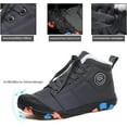 thumbnail image 3 of Barefoot Winter Boots Kids Waterproof Winter Footwear Barefoot Shoes Hiking Footwear Wide Toe Box Boots, 3 of 6