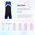 thumbnail image 5 of dPois Mens One Piece Swimsuit Sun Protection Rash Guard Zipper Bodysuit Surfing Suit Swimwear Shorty Purple 4XL, 5 of 6