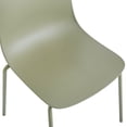 thumbnail image 5 of XDECO Stackable Dining Chair Set of 4, Minimalist Modern Water Resistant Chair for Indoor Outdoor, 300lbs Capacity, Easy Assembly,Sage Green, 5 of 7