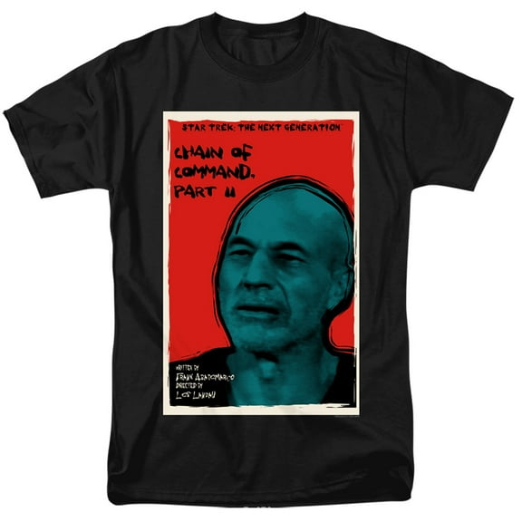 Star Trek Tng Season 6 Episode 11 Adult 18/1 T-Shirt Black