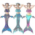 thumbnail image 1 of 3 Pcs Maillots de Bain pour Filles, 1 of 3