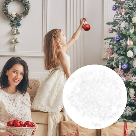 

200pcs Christmas Ball Caps Decorative Ball Holder Ball Caps Making Tools