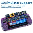 thumbnail image 5 of Consola de videojuegos portátil POWKIDDY X39pro con pantalla IPS de 4,3 pulgadas, compatible con PS1, retro, con mandos con cable, regalos para niños, 5 of 5
