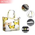 thumbnail image 2 of Yellow Butterfly Pattern Travel Tote Bags for Women Carry On,Large Weekender Bags for Women Travel,Multi Functional Duffle Bag for Work,Shopping,Sports, 2 of 5