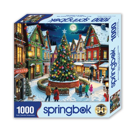Merry Town Square 1000 Piece Puzzle