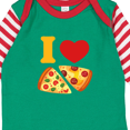 thumbnail image 4 of Inktastic I Love Pizza Boys or Girls Long Sleeve Baby Bodysuit, 4 of 5