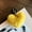 Yellow, variant on RSKTN Plush Keychain Heart Faux Fur Pom Pom Key Chains Bag Accessory Puffball Keyring Backpack Charms for Girls