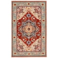 thumbnail image 2 of Safavieh Heritage York Oriental Wool Area Rug, Red/Pink, 3' x 5', 2 of 11