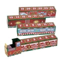 thumbnail image 1 of Juego de juguetes de tren de papel de Navidad de cuenta regresiva de 24 días Decoración de mesa de Navidad, 1 of 6