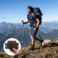 thumbnail image 6 of PU Leather Belt Loop Waist Multitool Sheath with Key Holder Knife Sheaths Flashlight Holster for Training Camping Climbing (Brown), 6 of 10