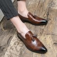 thumbnail image 4 of Men Brogue Tassel Business Oxford Shoes, 4 of 8