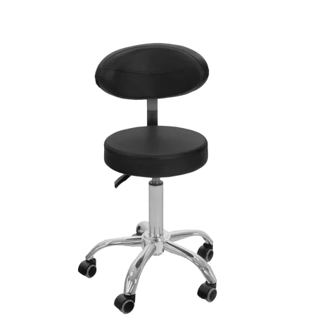 SKINACT Pro Beauty Stool Esthetician Chair (Black)