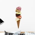thumbnail image 1 of Vanilla Ice Cream Strawberry Wall Decal by Wallmonkeys Peel and Stick Graphic (24 in H x 7 in W) WM51947, 1 of 4