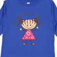 thumbnail image 4 of Inktastic My Grammy Loves Me Girls Long Sleeve Toddler T-Shirt, 4 of 5