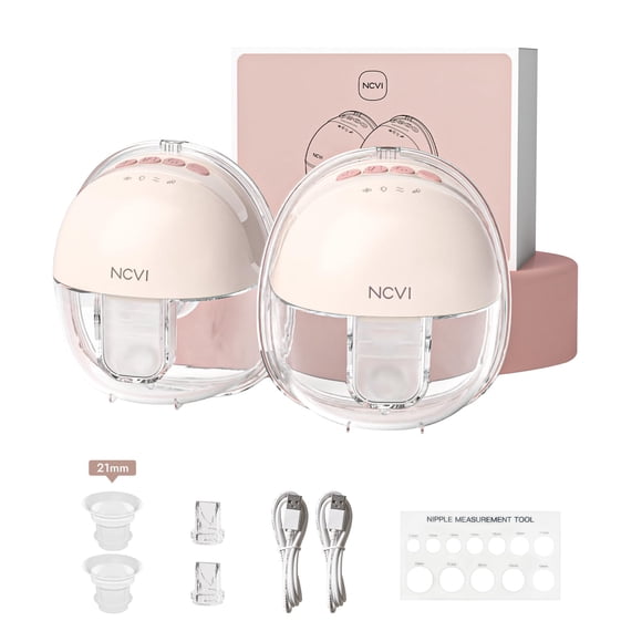 Extractor de leche portátil NCVI 8111, 4 modos y 9 niveles