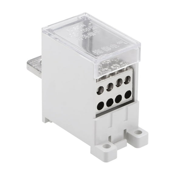 1 In 8 Out DIN Rail Terminal Block, Distribution Block for Circuit Breaker