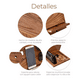 thumbnail image 3 of Organizador Buro Escritorio Celular Marron, 3 of 5