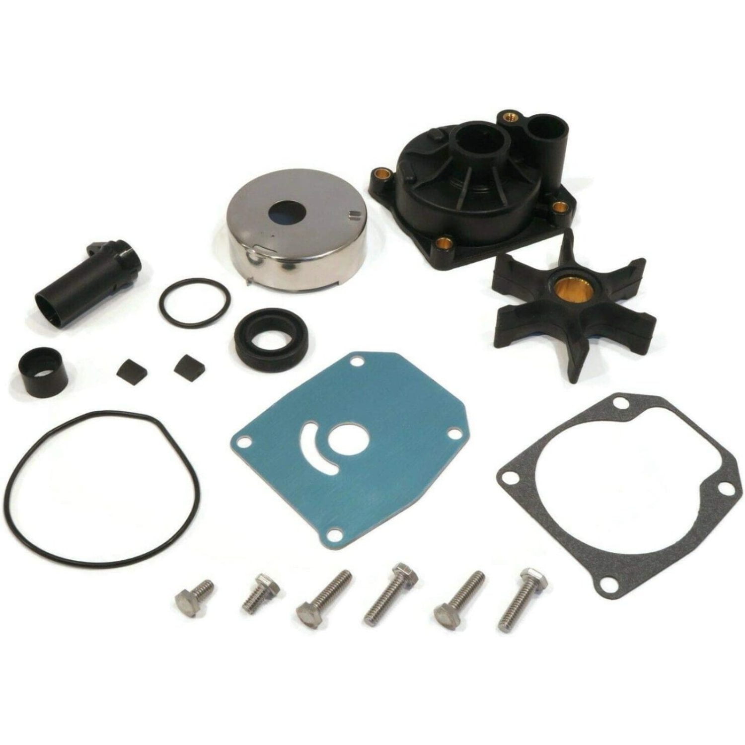 Evinrude Johnson Water Pump Kit 0438602 60 65 70 75 HP 2 Stroke and 60-70 HP 4 Stroke SEI MARINE PRODUCTS 