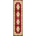 thumbnail image 2 of Unique Loom Versailles Collection Traditional Classic Medallion Motif Area Rug (2 7 x 10 0 Runner, Burgundy/ Ivory), 2 of 5