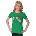 thumbnail image 4 of Festive Holiday Christmas Cheer Squad Womens Slim Fit Graphic Tee Brisco Brands S, 4 of 5