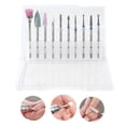 thumbnail image 1 of Juego de brocas de diamante para uñas acrílicas, taladro profesional para cutículas, 1 of 5