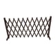 thumbnail image 4 of Valla de jardín de madera extensible de 70 cm de altura, base estable anticorrosión, borde de cerca de enrejado retráctil para jardín, patio, parterres de flores, 4 of 15