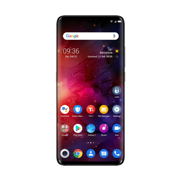 スマートフォン本体 ANDROID - TCL - 10 Pro Ember Gray T799H-2ALCEU12 TCL 10 Pro Smartphone with 128GB Memory (Unlocked, Ember