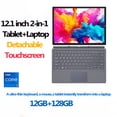 thumbnail image 2 of TOPOSH 12.1" 2-in-1 Tablet+Laptop,Windows 11/10,12 GB+128 GB SSD,2-Core Processor,Intel Core M7-7Y75,Detachable Touchscreen,Bluetooth WiFi2.4G/5G,Gray,Portable Lightweight, 2 of 5