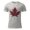 White, variant on WXLWZYWL Plus Size Scrub Tops for Women V Neck Short Sleeve Summer Casual Floral Printed Nurse Work Uniform Lightweight Loose Top with Pockets