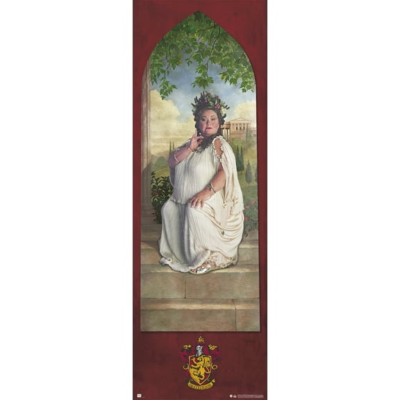 Harry Potter - Door Movie Poster (The Fat Lady - House Gryffindor - Version 2)