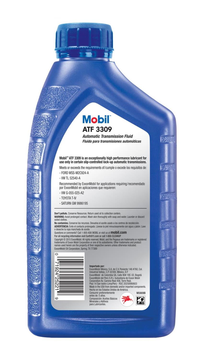 Mobil 123062 - MOBIL ATF 3309 (Toyota T-IV)