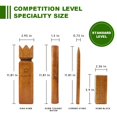 thumbnail image 4 of Set de juego Kubb Yard SunNordic Rubber Wood Outdoor, 4 of 7