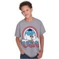 thumbnail image 5 of Tootsie Mr Owl American Patriot USA Crewneck T Shirts Boy Girl Teen Brisco Brands M, 5 of 6