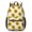 Sunflower White Pattern, variant on Sunflower and Bee Black Pattern 17" School Backpacks for Teens,Waterproof Oxford Fabric,S-Shape Padded Straps for School,Travel,Hiking,Camping