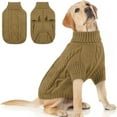 thumbnail image 1 of TIELUTT Sweater for Large Turtleneck Winter Coat for Male Pet Clothes for Small Dogs Female Pet Clothes Hangers for Small Dogs Pet Clothes for Large Dogs Pet Clothes Hangers And Rack Pet Clothes Hange, 1 of 8