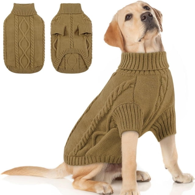 TIELUTT Sweater for Large Turtleneck Winter Coat for Male Pet Clothes for Small Dogs Female Pet Clothes Hangers for Small Dogs Pet Clothes for Large Dogs Pet Clothes Hangers And Rack Pet Clothes Hange