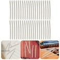 MANLINGDA 40pcs Classical Guitar Fret Wire Electric Guitar White Copper