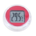 thumbnail image 4 of DYNWAVECA Universal Motorcycle Temperature Digital Electronic Instruments, Round, Waterproof , Red, as described, 4 of 9