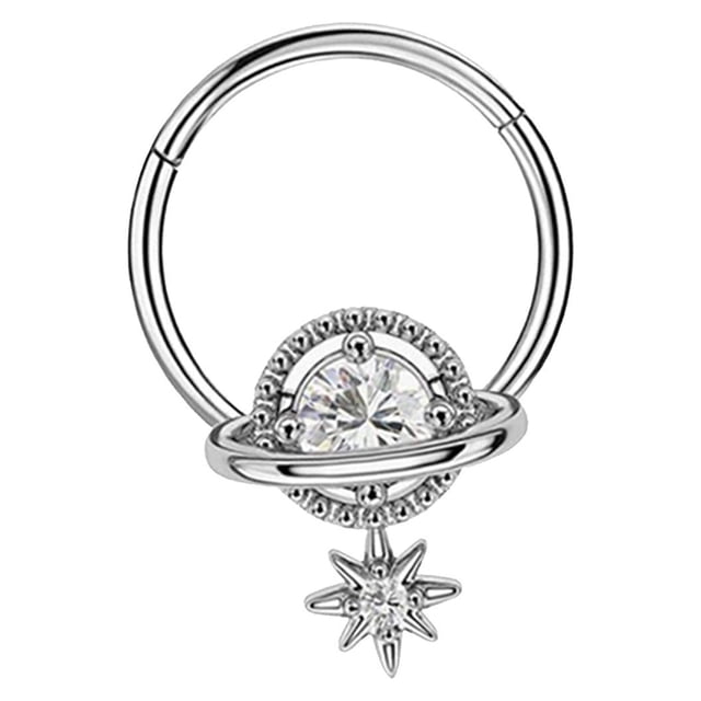 Anillos en La Nariz, Tornillo en La Nariz, Fosa Nasal, Anillos en Los Labios, Anillos en La Nariz Plata