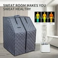 thumbnail image 3 of CoSoTower Portable Sauna for Home - Steam Sauna Tent, Personal Sauna - Sauna Heater, Tent, Chair, Remote Included for Home Sauna - Enjoy Your Own Personal Spa, 3 of 7
