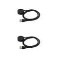 thumbnail image 4 of Bearachild Reemplazo para Fenix ​​5S /Fenix ​​5 /Fenix ​​5X PLUS 3 /Vivosport Cable USB Cable negro 1m 2piezas, 4 of 5