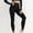 Black, variant on Womens Leggings Sevevn Women's Solid Color Seamless Leggings Smile Contour High Waist Workout Gym Yoga Pants