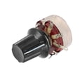thumbnail image 4 of Carbon Composition Linear Rotary Taper Potentiometer WTH118 150K ohm 2W w Knob, 4 of 4
