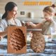 thumbnail image 3 of Molde para galletas de madera tallada Molde para hornear cortador de galletas de madera 3D (cono de pino) Hugtrwg Para estrenar, 3 of 9