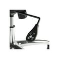 thumbnail image 3 of BBF Modelo - Chair - executive - ergonomic - high-back - armrests - ring-shaped - tilt - swivel - bonded leather - dark gray, 3 of 9
